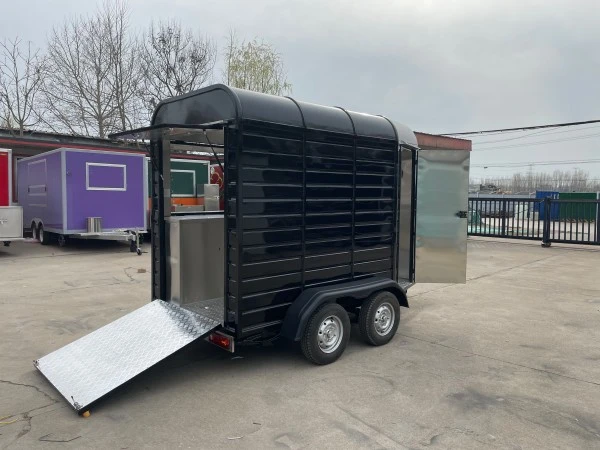 Horse Box Coffee Beverage Trailer