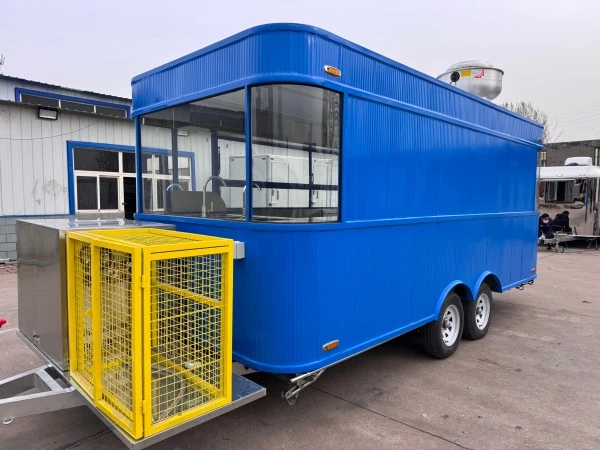 Street View Mobile Concession Food Trailer