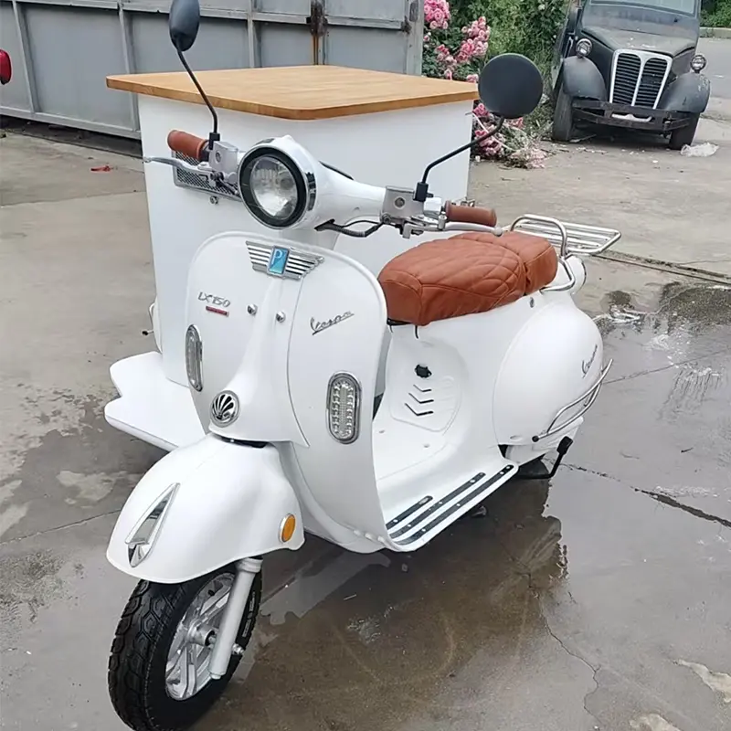 Piaggio Ape 젤라토 아이스크림 카트