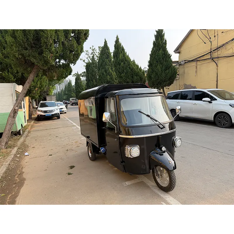 Piaggio 전기 상업용 자동 판매기 트럭